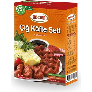Bağdat Baharat Etsiz Çiğ Köfte Seti(8-10 Kişilik)