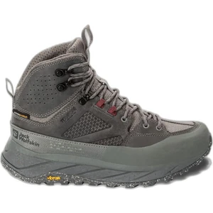 Jack Wolfskin Terraquest Texapore Mid W Kadın Gri Outdoor Bot 4056391_6185