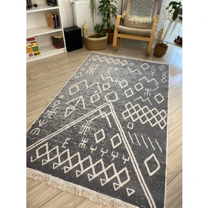 Stay With Love Kilim Çift Taraflı Pamuklu Dokuma Yıkanabilir Iskandinav Kilim