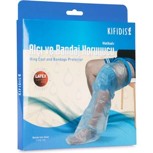 Banyo-Duş Halkalı Alçı ve Bandaj Koruyucu Bacak Için Uzun