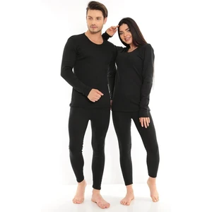 Sauna Suit Unisex Kışlık Içi Polarlı Termal Takım Termal Fanila ve Termal Tayt Içlik