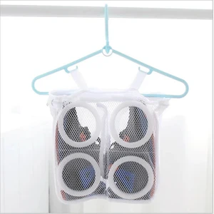 Snrp Shop Gösteri Tarzı Olarak 2 Adet Çamaşır Saklama Çantası Ayakkabı Yıkama Asılı Çanta Yıkama Fileli Torba Sneaker Giysileri Mesh Çamaşır Makinesi Temizleyici Zip Ayakkabı Korumalı (Yurt Dışından)
