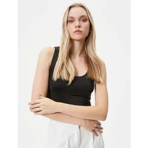 Askılı Atlet Basic U Yaka Slim Fit