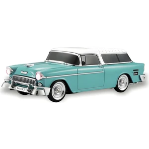 WS-1955 Chevrolet Araba Şekilli Kablosuz Bt Hoparlör Tf USB Fm Handsfree Tws LED Şarj Edilebilir
