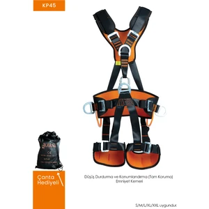 KP45 Paraşüt Tipi Tam Korumalı Emniyet Kemeri