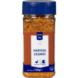 Metro Chef Harıssa Çeşnisi 130 gr Mutfak Şef Pasta Tatlı Tuzlu Baharat
