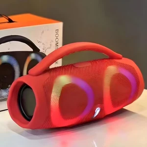 Boombox3 Rgb  Göz Kamaştırıcı Renkli Ipx5 Su Geçirmez Kablosuz Bluetooth Bas Hoparlör Fm