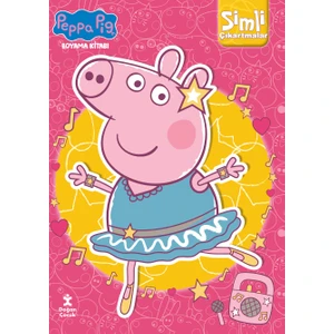 Peppa Pig – Simli Çıkartmalı Boyama Kitabı