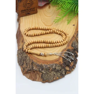 Midyat Nurtaş Gümüş Açık Renkli 99'luk Zeytin Ağacı Namaz Tesbihi 201022780