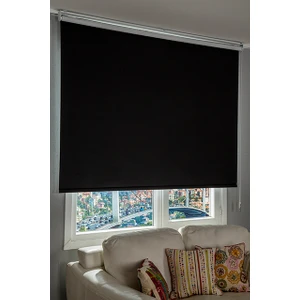 Siyah Stor Güneşlik Siyah Stor Perde