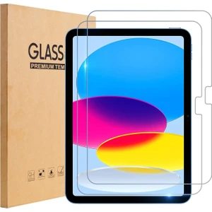 M.TK Moveteck Apple Ipad 10. Nesil 10.9 Inç 2022 Uyumlu Ekran Koruyucu Şeffaf Cam Nano Esnek Kırılmaz Ekran Camı Tam Kaplama Tablet Ekran Koruyucu Cam