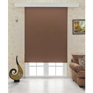 Kahverengi Stor Güneşlik Kahverengi Stor Perde
