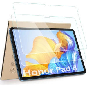 M.TK Moveteck Honor Pad 8 12 Inç Ekran Koruyucu Şeffaf Cam Nano Esnek Kırılmaz Ekran Camı Tam Kaplama Tablet Ekran Koruyucu Cam