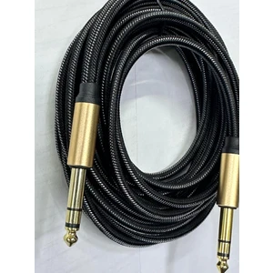 5 Metre Stereo 6.3 mm Kablo 5 Metre Stereo Amfi Kablosu