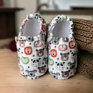 Koko Patik Dostların Portresi Organik Pamuk Kreş-Ev Patiği