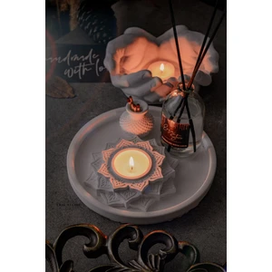 Ersu Store  Oda Kokusu Mum ve Dekorasyon Beyaz Obje Seti