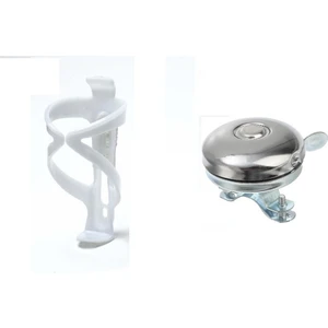 Bisiklet Suluk Kafes Krom Zil 2 Li Set