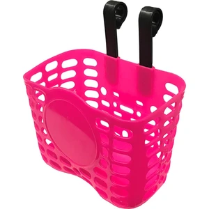 Bisiklet Ön Sepet Plastik Askılı Model 16 - 20 Jant Pembe