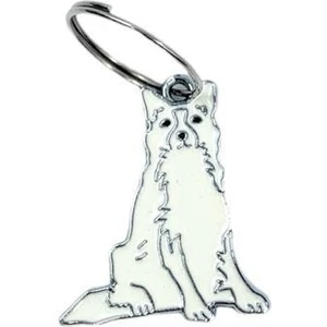 Köpekler Için Tasma Isimlik Beyaz