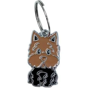 Köpekler Için Tasma Isimlik Kahve/siyah