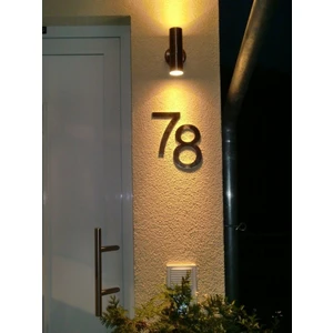 Full Reyon Amber Işık Ledli Modern Tasarım Çift Yönlü Iç ve Dış Mekan Aplik, Bahçe, Balkon, Kamelya Teras Aplik