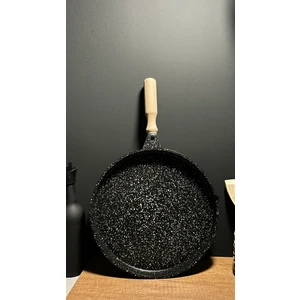 Bena Life Tek Taraflı Granit Döküm Gözleme ve Izgara Tava 35 cm Derin