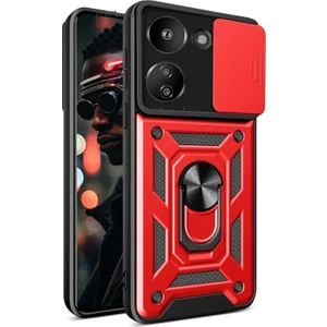 M.TK Moveteck Xiaomi Redmi 13C Kılıf Kamera Korumalı