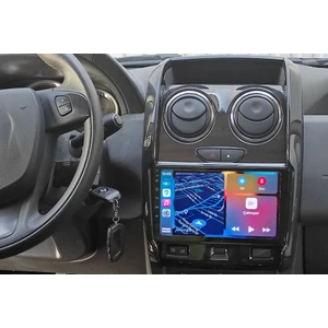 Renault DUSTER（2013-2015 Yıl）android Sürüm 13 Kablosuz Carplay 4gb Ram 64GB Rom Hafıza Navigasyon Multimedya 9 Inç Ekran