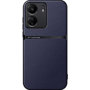 Xiaomi Redmi 13C Lychee Deseni Manyetik Emme Cep Telefonu Kılıfı (Yurt Dışından)