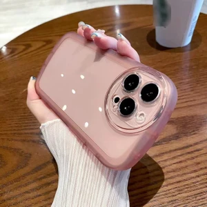 iPhone 14 Pro Şeker Renkleri Hava Yastığı Tpu Cep Telefonu Kılıfı (Yurt Dışından)