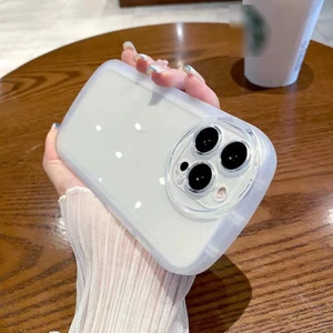 iPhone 15 Pro Max Şeker Renkleri Hava Yastığı Tpu Cep Telefonu Kılıfı (Yurt Dışından)