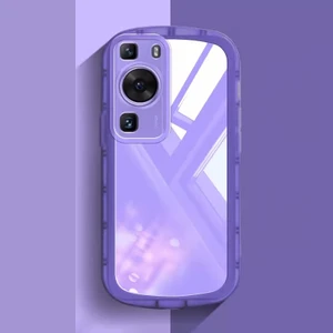 Huawei P50 Şeker Renkleri Hava Yastığı Tpu Cep Telefonu Kılıfı (Yurt Dışından)