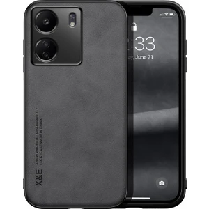 Xiaomi Redmi K70E Cilt Hissi Manyetik Çekim Cep Telefonu Kılıfı (Yurt Dışından)