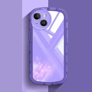 iPhone 14 Plus Şeker Renkleri Hava Yastığı Tpu Cep Telefonu Kılıfı (Yurt Dışından)