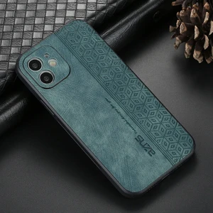 iPhone 11 Retro Basınç Çiçek Deseni Pu Cep Telefonu Kılıfı (Yurt Dışından)