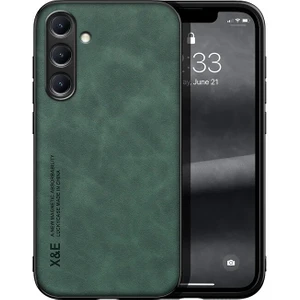 Samsung Galaxy A55 5g Cilt Hissi Manyetik Çekim Cep Telefonu Kılıfı (Yurt Dışından)
