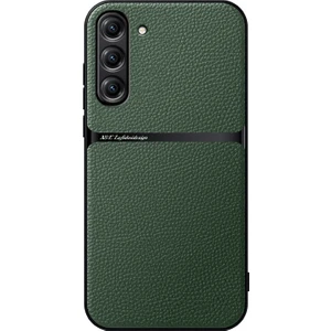 Samsung Galaxy M34 5g Liçi Dokusu Manyetik Çekim Cep Telefonu Kılıfı (Yurt Dışından)