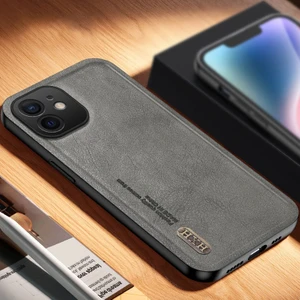 iPhone 11 Retro Buzlu Manyetik Emme Cep Telefonu Kılıfı (Yurt Dışından)