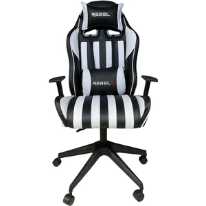 Rebelx Oyuncu Koltuğu Holigan Siyah-Beyaz Renk