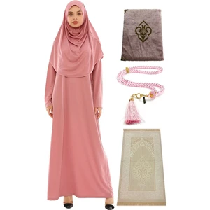 Namaz Elbisesi Seccade Inci Tesbih Seti