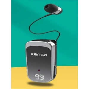 KB-944 Göstergeli Siyah Bluetooth Makaralı Kulaklık