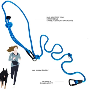 Pets Wuu Eller Serbest Free Koşu ve Yürüyüş Gezdirme Tasması