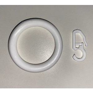 Beyazıt Tekstil 10 Adet Rustik Perde Halkası ve Düğmesi