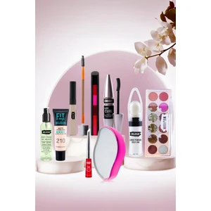 Işıltılı Güzellik Makyaj Seti Açık Ton
