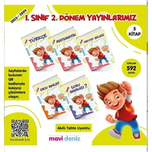Mavi Deniz Yayınları 1. Sınıf 2. Dönem Seti