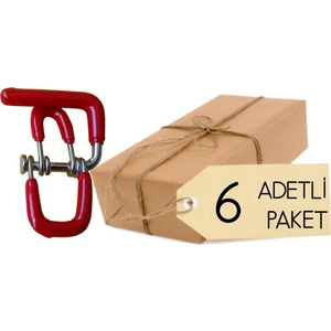 Okul Çanta Askısı 6 Adet Öğrenci Sıra Masa Askı Çocuk Sınıf Düzenleyici Aparatı Organizer