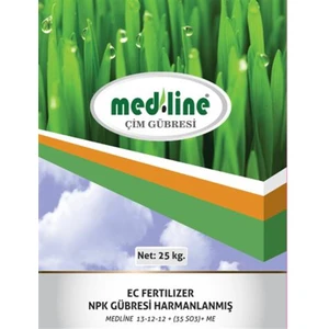 Çim Gübresi Medline 13+12+12+(35 So3)+ Me 25KG