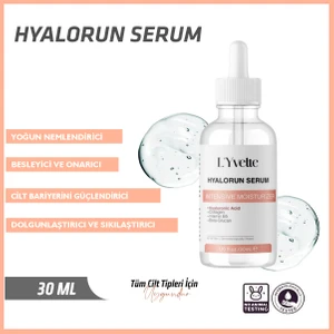 L'yvette Hyalorun Serum Yoğun Nemlendirici Besleyici Onarıcı Cilt Bakım Serumu 30ml
