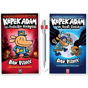 Köpek Adam 3: Iki Kediciğin Hikayesi - Köpek Adam 4 Kedi Çocuk + Caprice Kalem