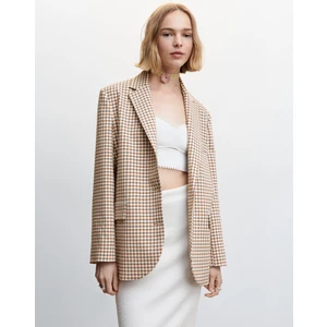 Gingham Blazer